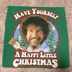 Bob Ross Christmas Shirt